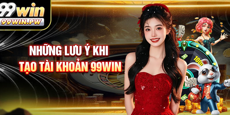 Những Lưu Ý Trước Khi Tạo Tài Khoản Cược 99WIN